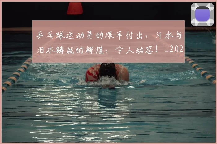 乒乓球运动员的艰辛付出,汗水与泪水铸就的辉煌,令人动容!_20260703205908